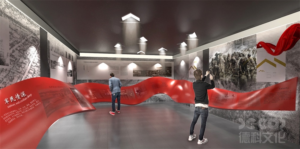 科技博物館裝修中如何利用色彩和材質營造氛圍？