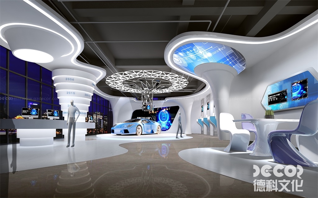 科技公司展廳裝修中，如何利用空間設計強化品牌定位？