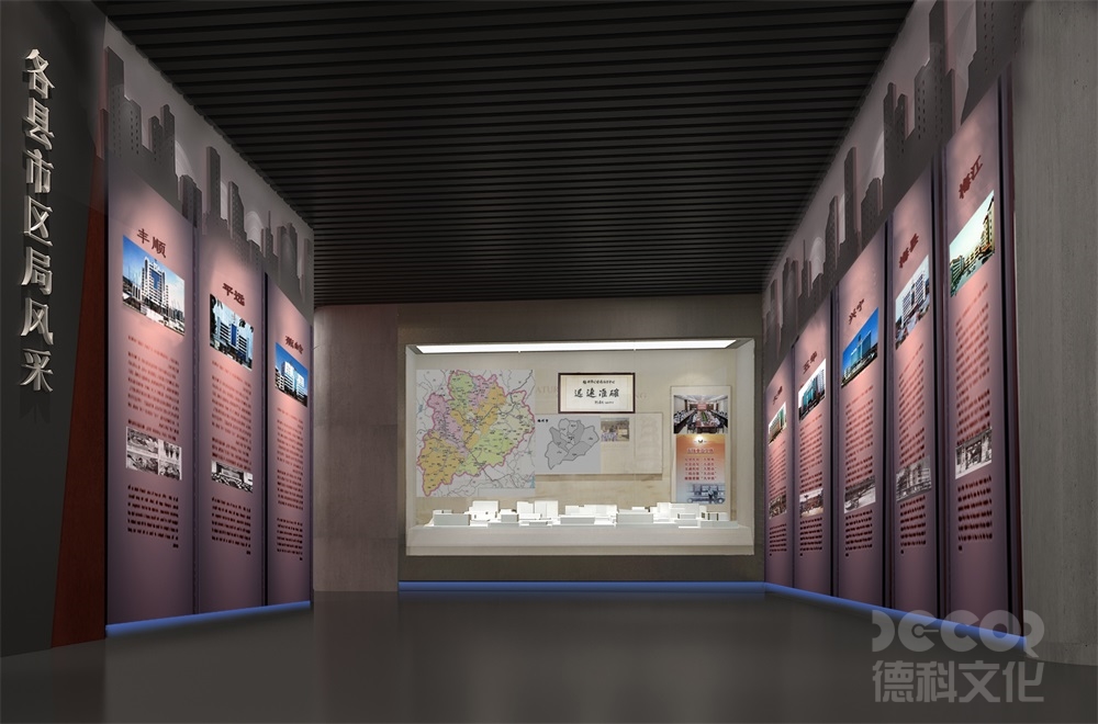 紅色展館設計時間線是按歷史順序還是專題劃分？