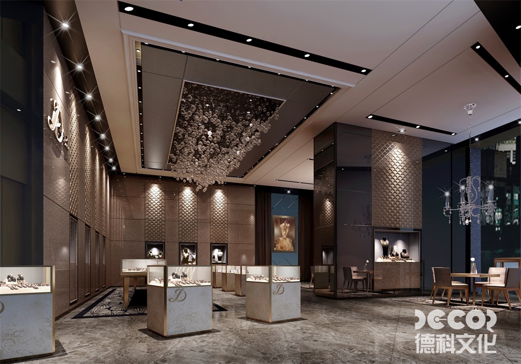高端奢侈品展廳裝修風格